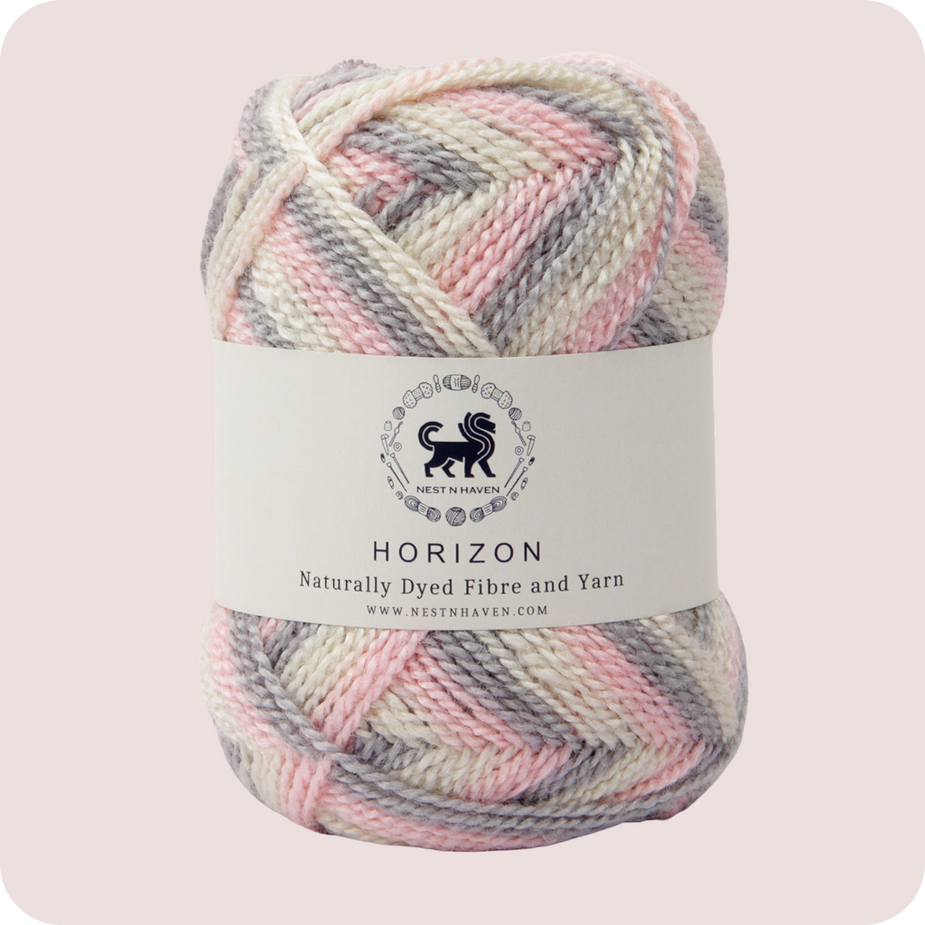 Horizon Naturally Dyed Fibre Yarn (100 gram) -  Multicolor 4