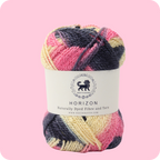 Horizon Naturally Dyed Fibre Yarn (100 gram) -  Multicolor 6