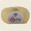 Baby  Yarn  pack of 6 (25gms x 6) 150 gram -  Lemon Yellow