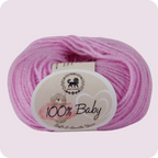 Baby  Yarn  pack of 6 (25gms x 6) 150 gram -  Lilac