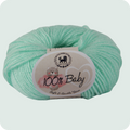 Baby  Yarn  pack of 6 (25gms x 6) 150 gram -  Mint Green