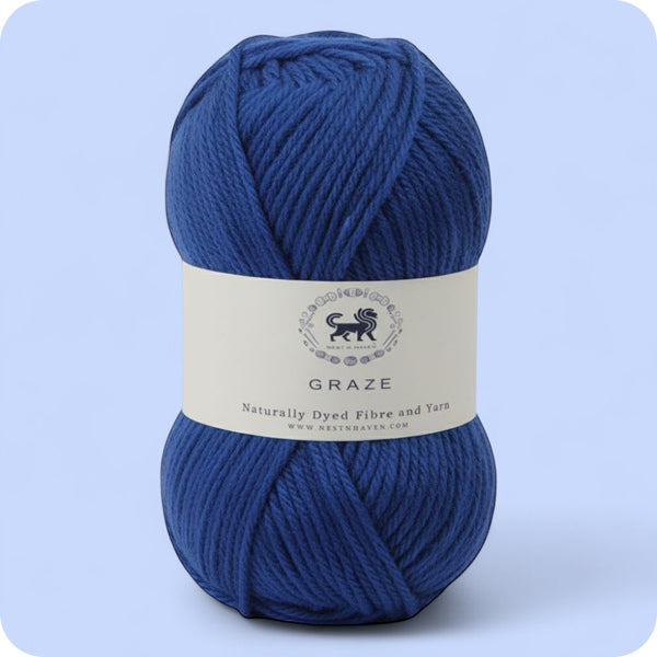 Graze Hand Knitting and Crochet Bulky Yarn (100 gram) - Midnight Blue
