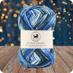 Fatboy Chunky Naturally Dyed Fibre Yarn (100 gram) - Multicolor 10