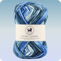Fatboy Chunky Naturally Dyed Fibre Yarn (100 gram) - Multicolor 10