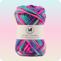 Fatboy Chunky Naturally Dyed Fibre Yarn (100 gram) - Multicolor 14