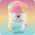 Fatboy Chunky Naturally Dyed Fibre Yarn (100 gram) - Multicolor 2