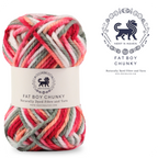 Fatboy Chunky Naturally Dyed Fibre Yarn (100 gram) - Multicolor 3