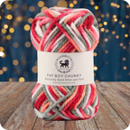 Fatboy Chunky Naturally Dyed Fibre Yarn (100 gram) - Multicolor 3