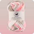 Fatboy Chunky Naturally Dyed Fibre Yarn (100 gram) - Multicolor 6