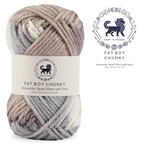 Fatboy Chunky Naturally Dyed Fibre Yarn (100 gram) - Multicolor 7