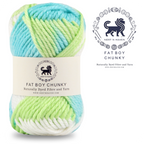 Fatboy Chunky Naturally Dyed Fibre Yarn (100 gram) - Multicolor 8