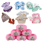 Baby  Yarn  pack of 6 (25gms x 6) 150 gram -  Pink