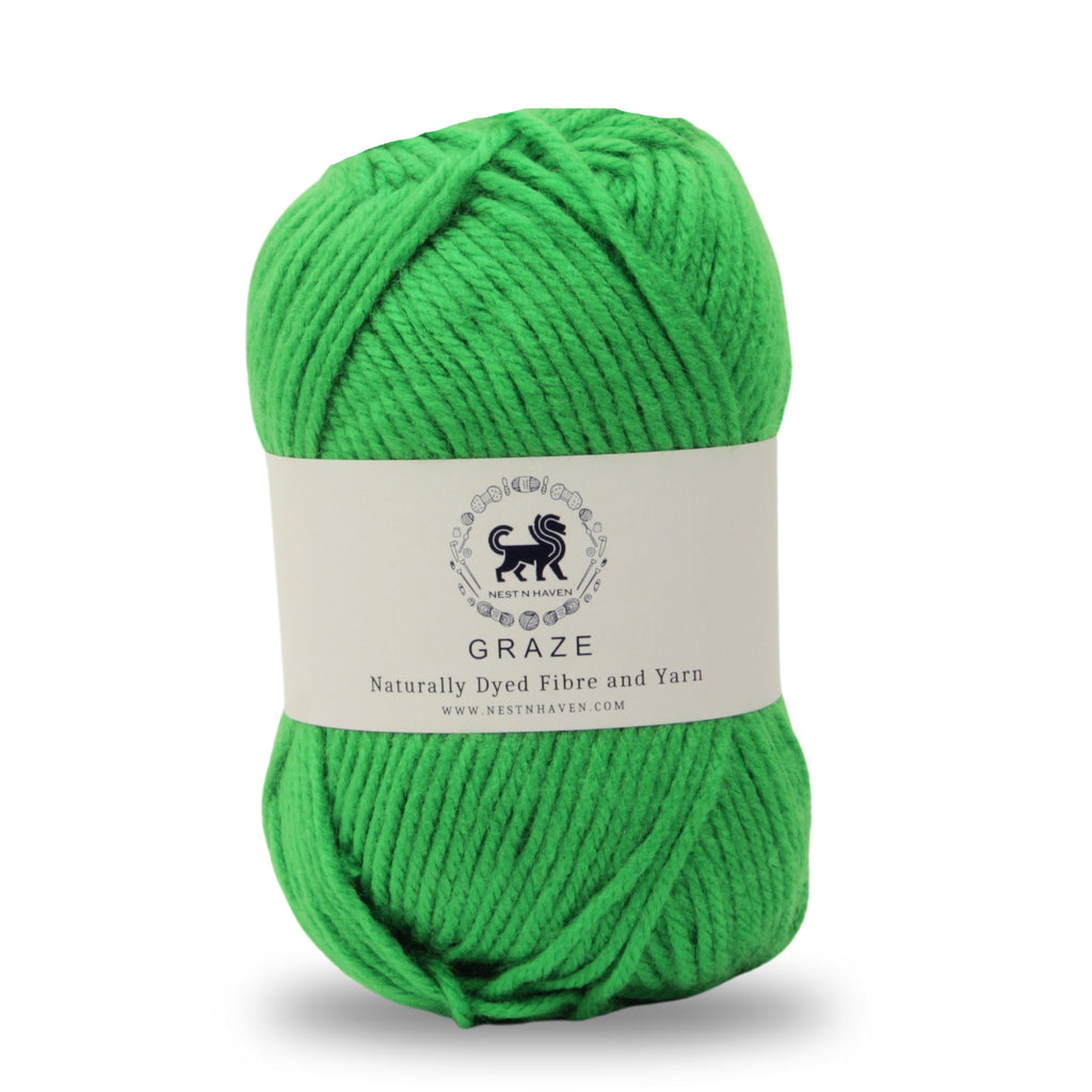 Graze Hand Knitting and Crochet Bulky Yarn (100 gram) - Paris Green