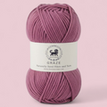 Graze Hand Knitting and Crochet Bulky Yarn (100 gram) - Onion Pink