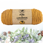 Pure and Luxurious 100% Merino Wool (100 gram) -  Camel (Yellow)
