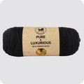 Pure and Luxurious 100% Merino Wool (100 gram) -  Black