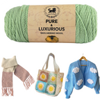 Pure and Luxurious 100% Merino Wool (100 gram) -  Green