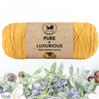 Pure and Luxurious 100% Merino Wool (100 gram) -  Yellow