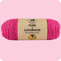Pure and Luxurious 100% Merino Wool (100 gram) -  Pink