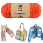 Pure and Luxurious 100% Merino Wool (100 gram) -  Orange
