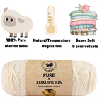 Pure and Luxurious 100% Merino Wool (100 gram) -  Off-White