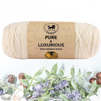 Pure and Luxurious 100% Merino Wool (100 gram) -  Off-White