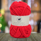 Plush and Cuddly Yarn (100 gram) - Red