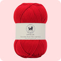 Graze Hand Knitting and Crochet Bulky Yarn (100 gram) - Red