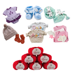 Baby  Yarn  pack of 6 (25gms x 6) 150 gram -  Red
