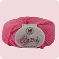 Baby  Yarn  pack of 6 (25gms x 6) 150 gram -  Rose Pink