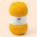 Graze Hand Knitting and Crochet Bulky Yarn (100 gram) - Sunset Yellow