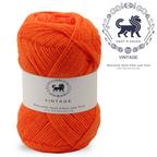 Acrowools Vintage, Hand Knitting and Crochet Yarn (100 gram) - Orange