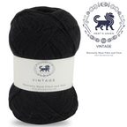 Acrowools Vintage, Hand Knitting and Crochet Yarn (100 gram) - Black