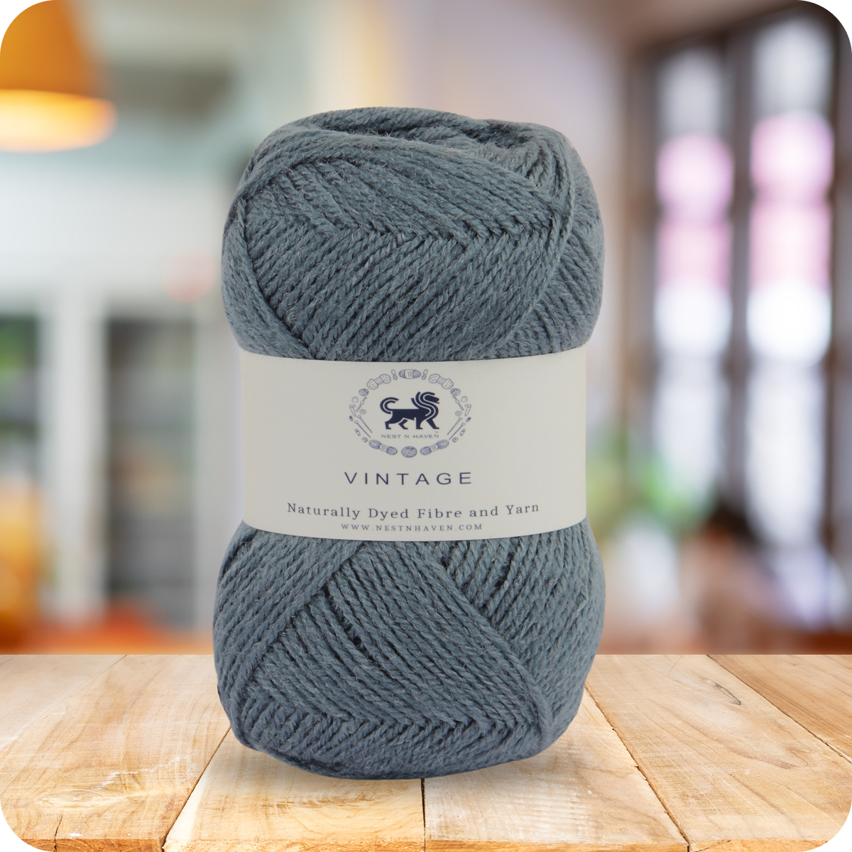 Acrowools Vintage, Hand Knitting and Crochet Yarn (100 gram) - Grey