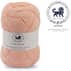 Acrowools Vintage, Hand Knitting and Crochet Yarn (100 gram) - Peach