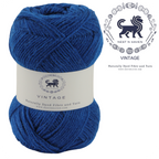 Acrowools Vintage, Hand Knitting and Crochet Yarn (100 gram) - Navy Blue