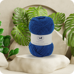 Acrowools Vintage, Hand Knitting and Crochet Yarn (100 gram) - Navy Blue