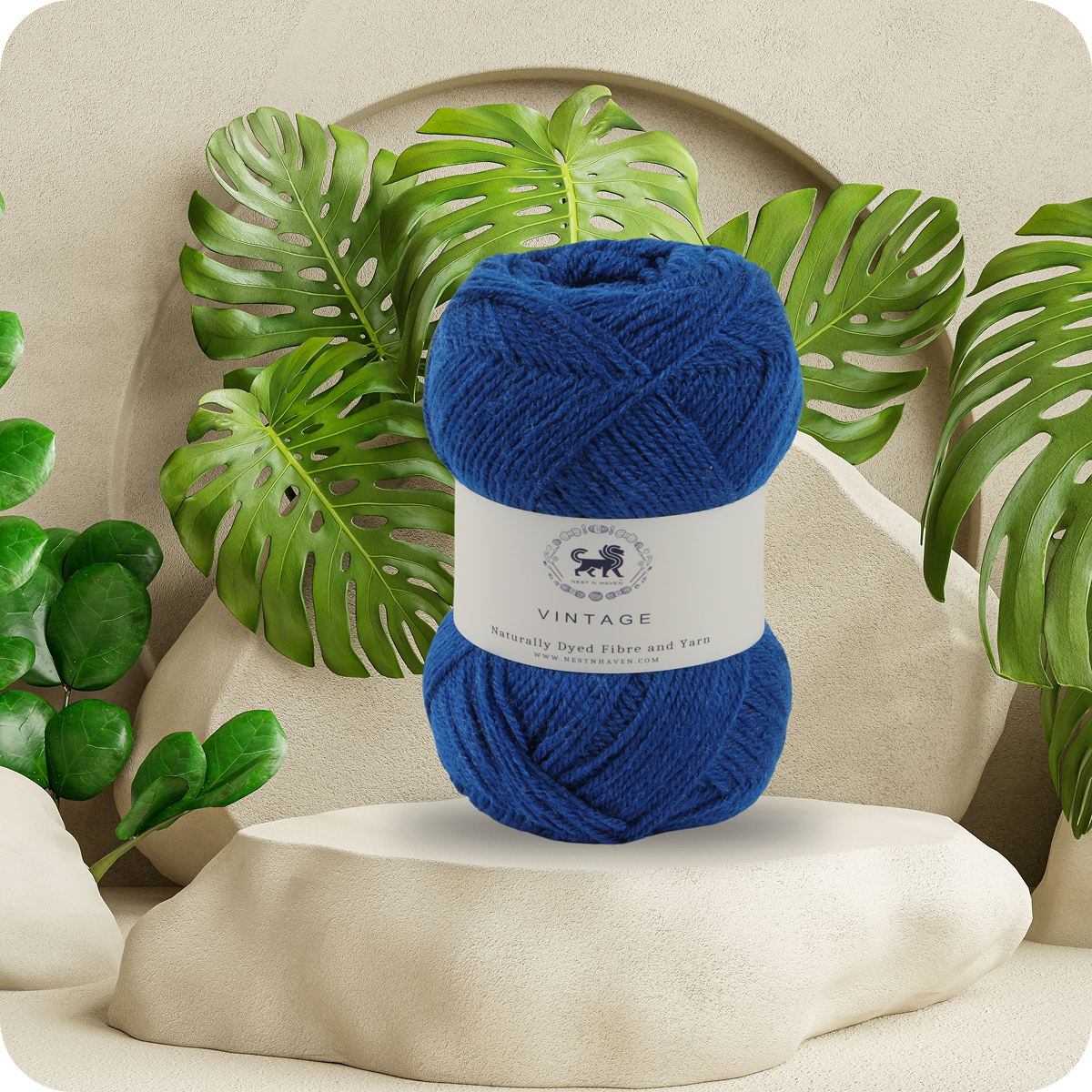 Acrowools Vintage, Hand Knitting and Crochet Yarn (100 gram) - Navy Blue
