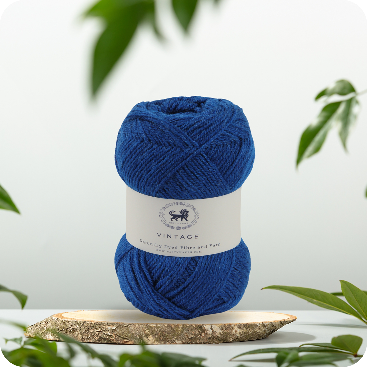 Acrowools Vintage, Hand Knitting and Crochet Yarn (100 gram) - Navy Blue