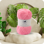 Acrowools Vintage, Hand Knitting and Crochet Yarn (100 gram) - Pink