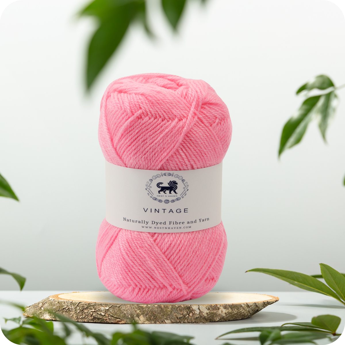 Acrowools Vintage, Hand Knitting and Crochet Yarn (100 gram) - Pink