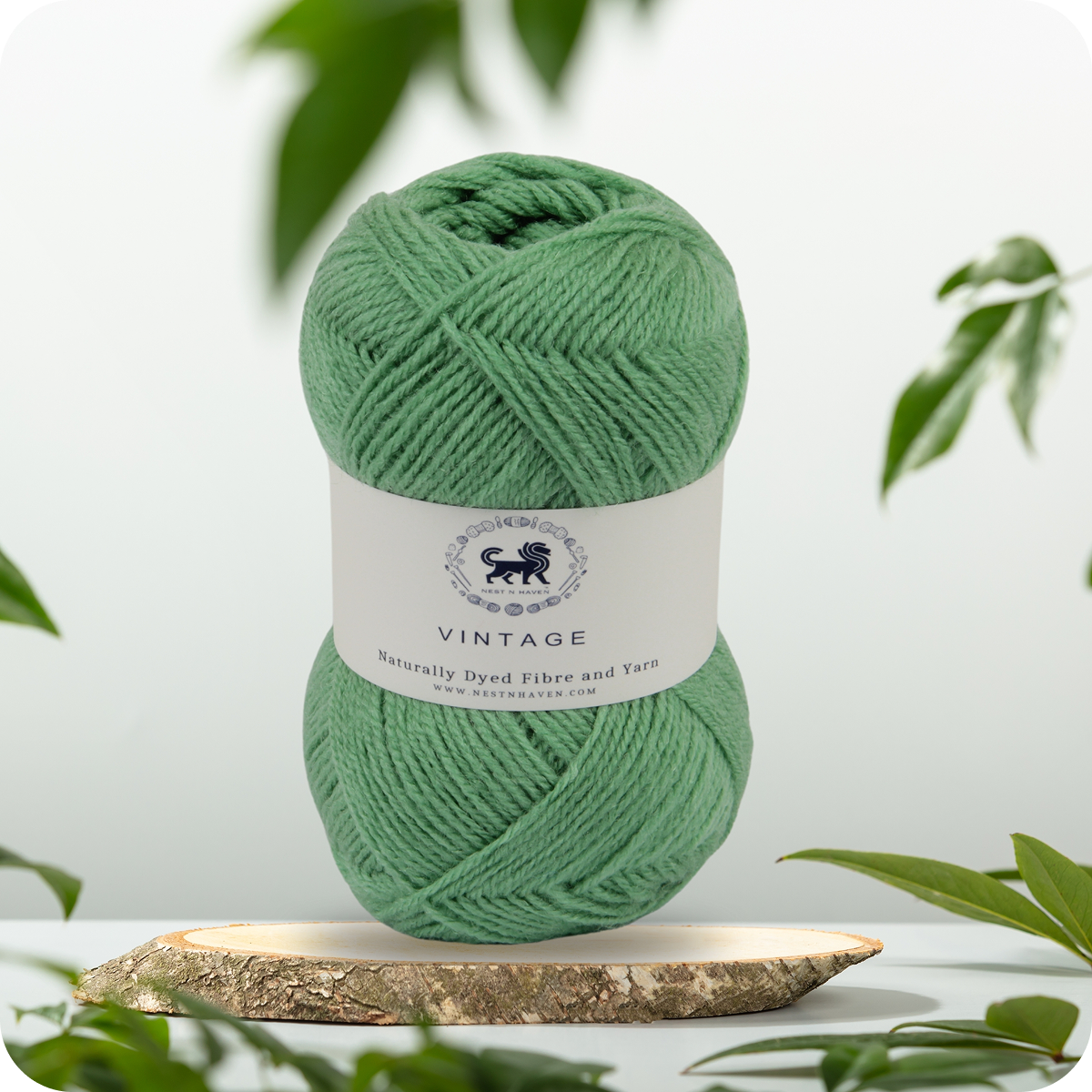 Acrowools Vintage, Hand Knitting and Crochet Yarn (100 gram) - Green