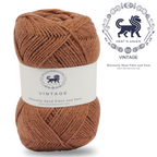 Acrowools Vintage, Hand Knitting and Crochet Yarn (100 gram) - Light Brown