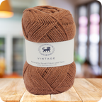 Acrowools Vintage, Hand Knitting and Crochet Yarn (100 gram) - Light Brown