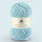 Plush and Cuddly Yarn (100 gram) - Aqua Blue