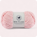 MINI Plush Chenille Yarn (100 gram) - Baby Pink