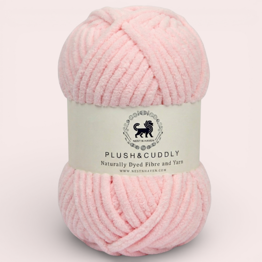 Plush and Cuddly Yarn (100 gram) - Baby Pink