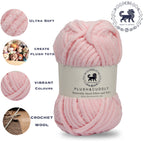 Plush and Cuddly Yarn (100 gram) - Baby Pink