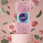 Cotton Candy Cotton Yarn (100 gram) - Baby Pink
