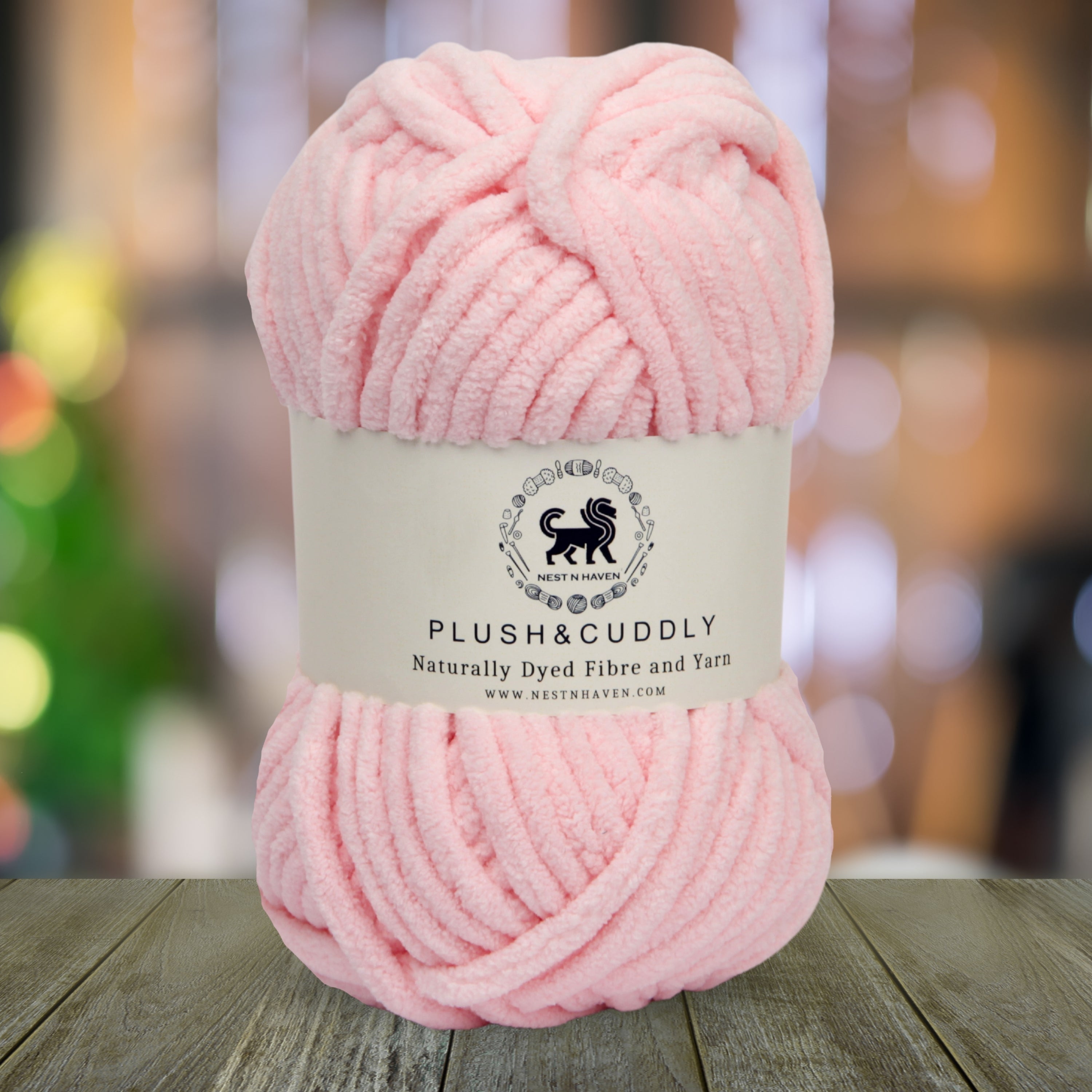 Plush and Cuddly Yarn (100 gram) - Baby Pink